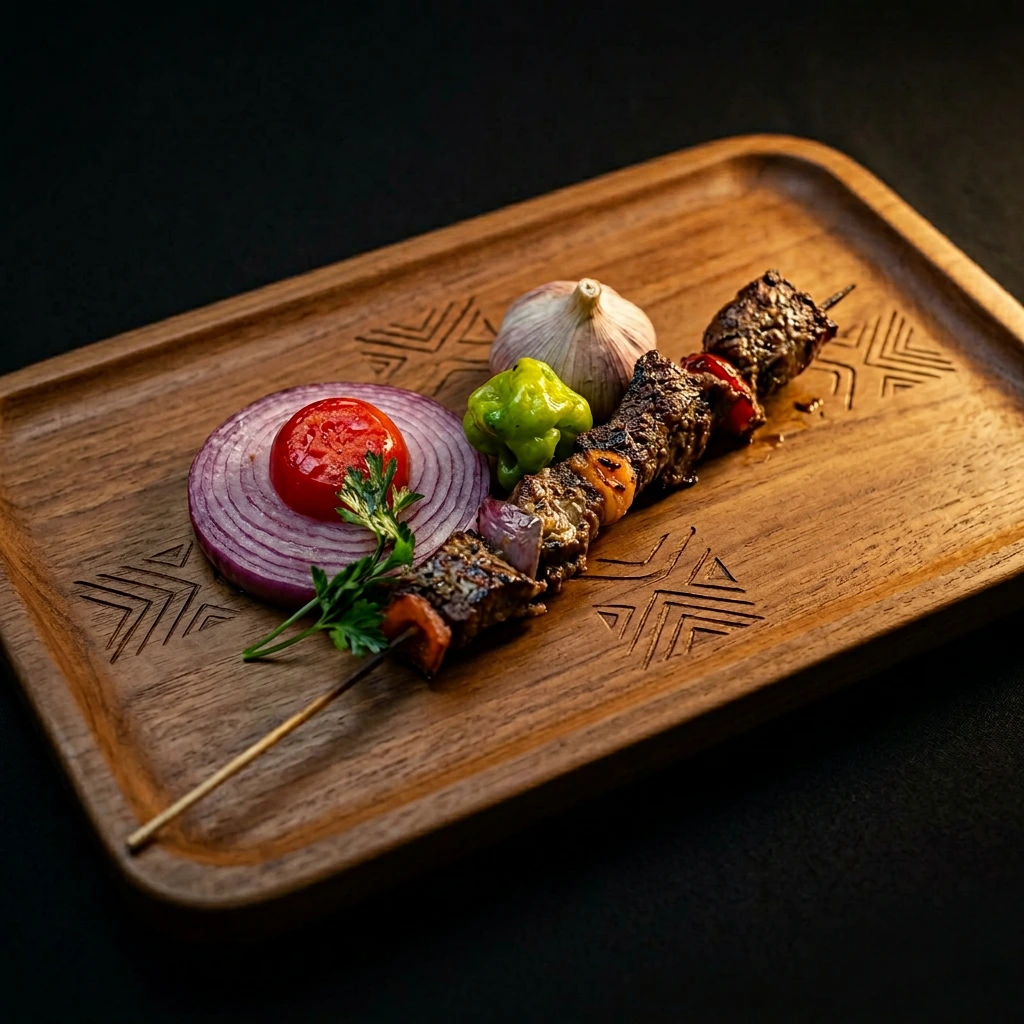 Brochettes Alloco chaud streetfood Paris