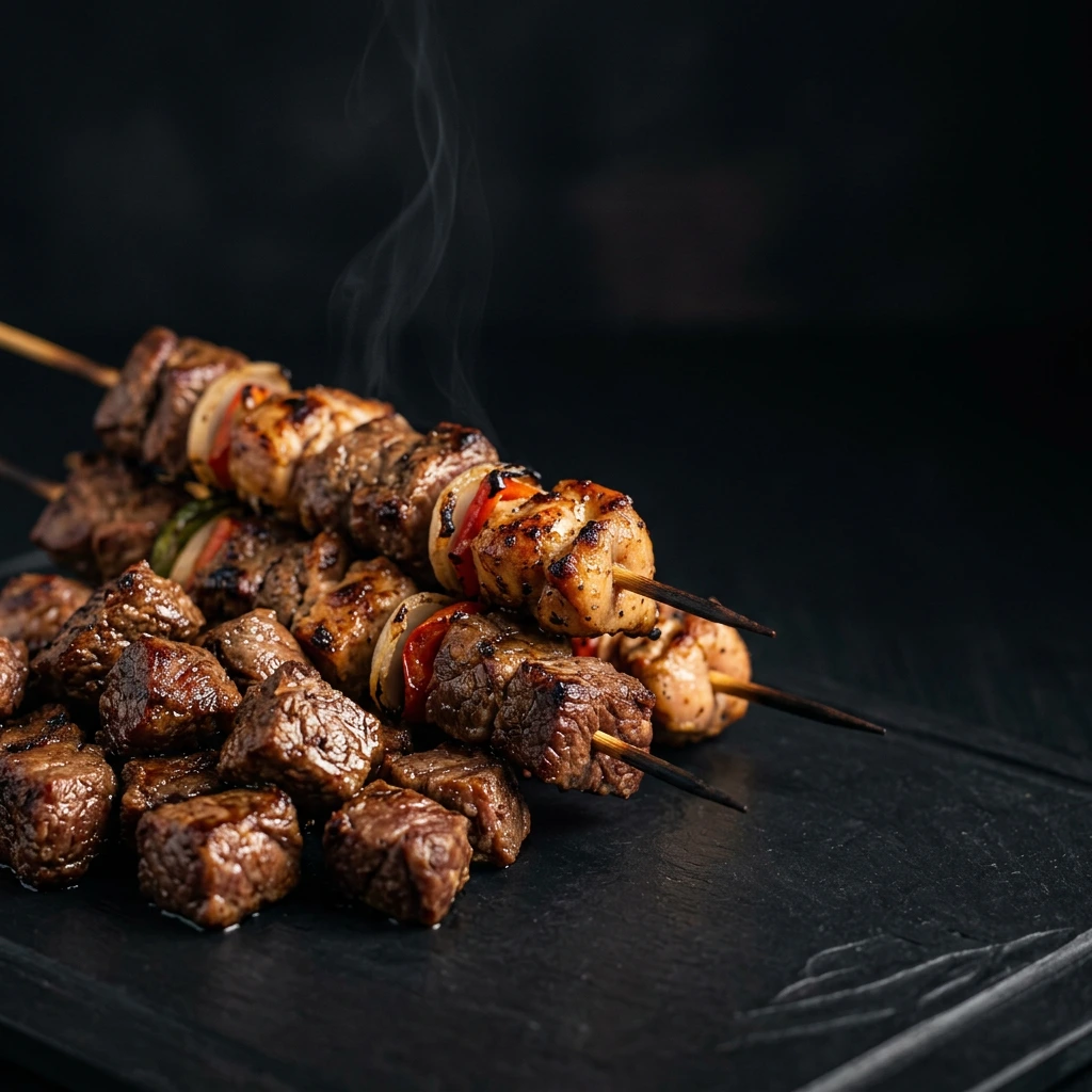 brochettes braisés allocochaud