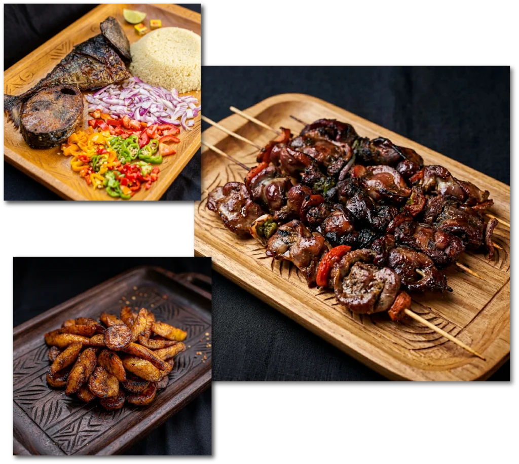 Images plats traditionnels Africain - Alloco chaud - Restaurant Paris